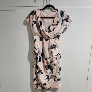 Pink maternity dress- large